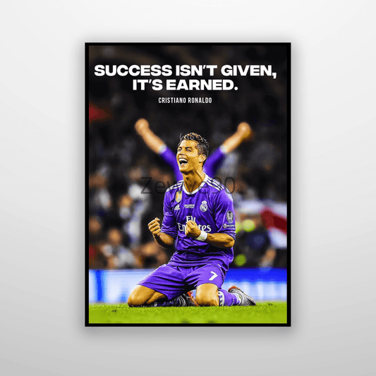 Cristiano Ronaldo: Success Earned