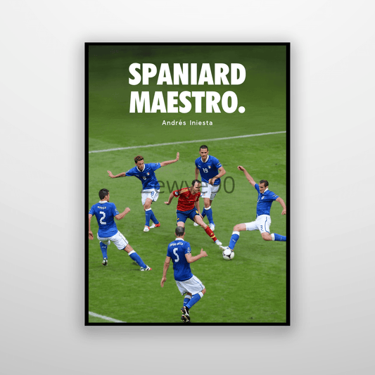 Iniesta: Spaniard Maestro