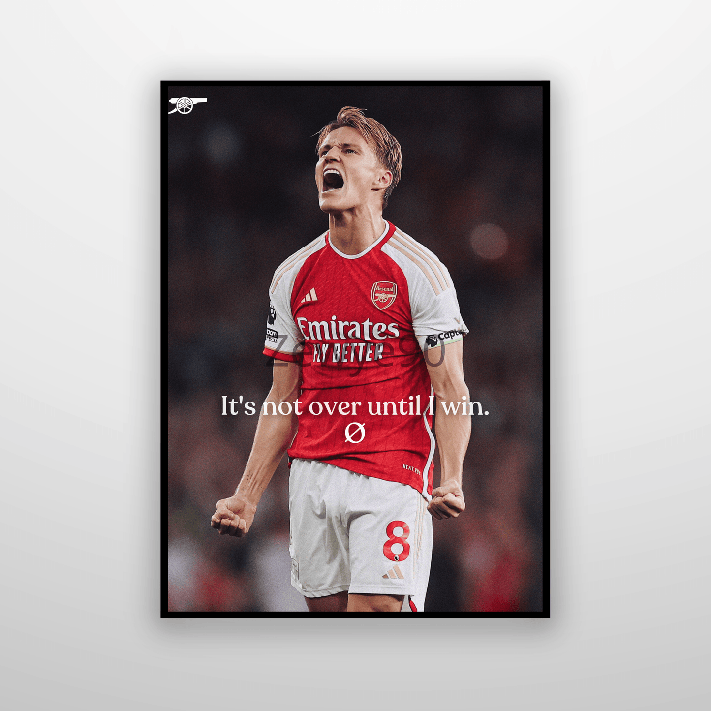 Ødegaard: It's Not Over Until I Win.