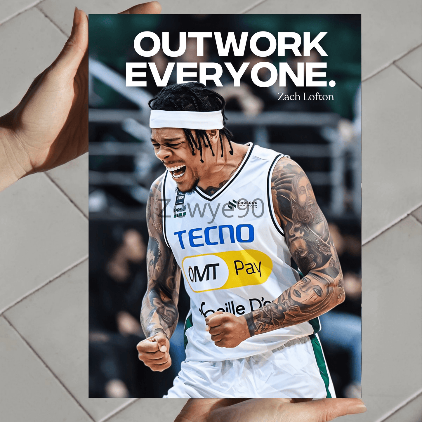 Zach Lofton: Outwork Everyone.