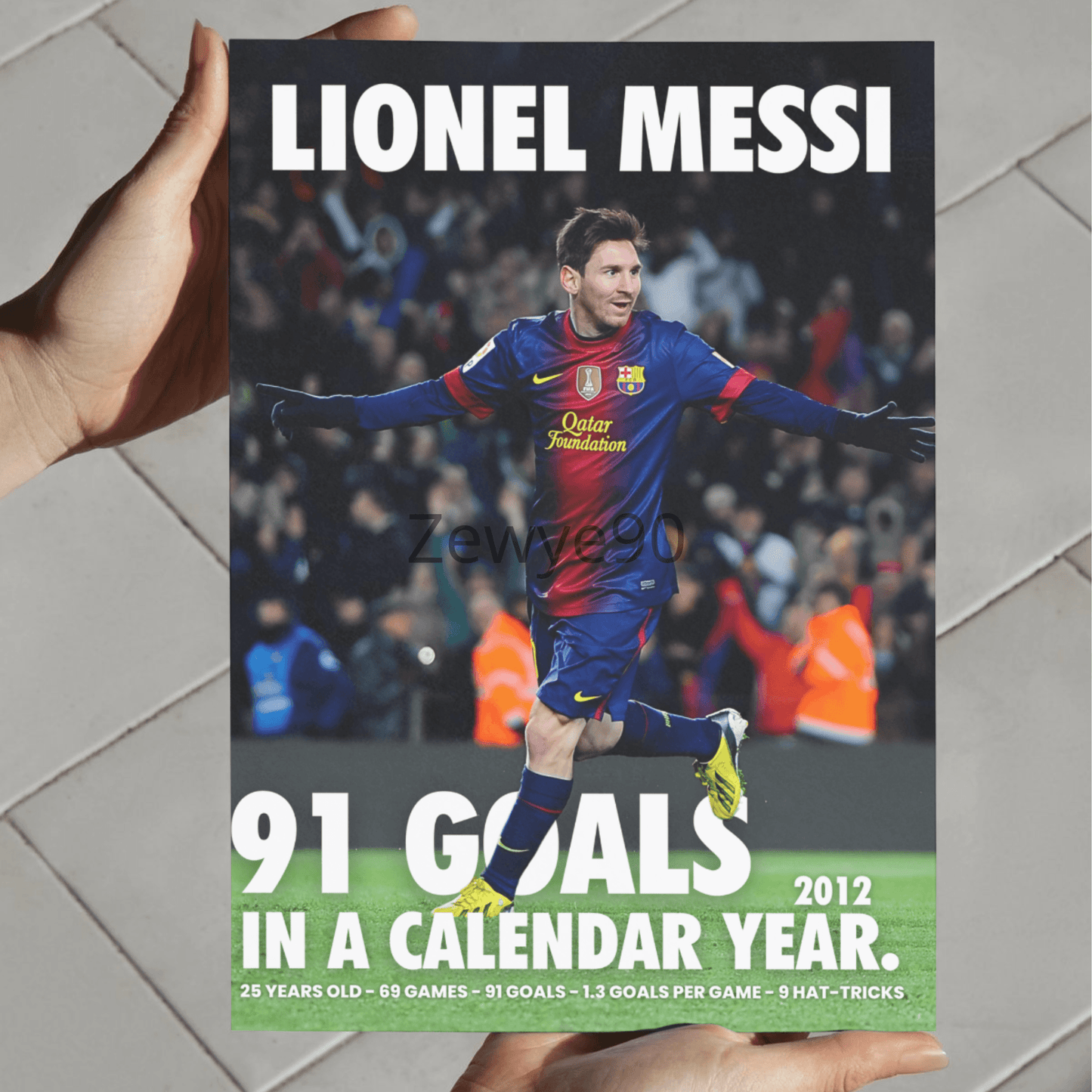 Lionel Messi: 91 Goals