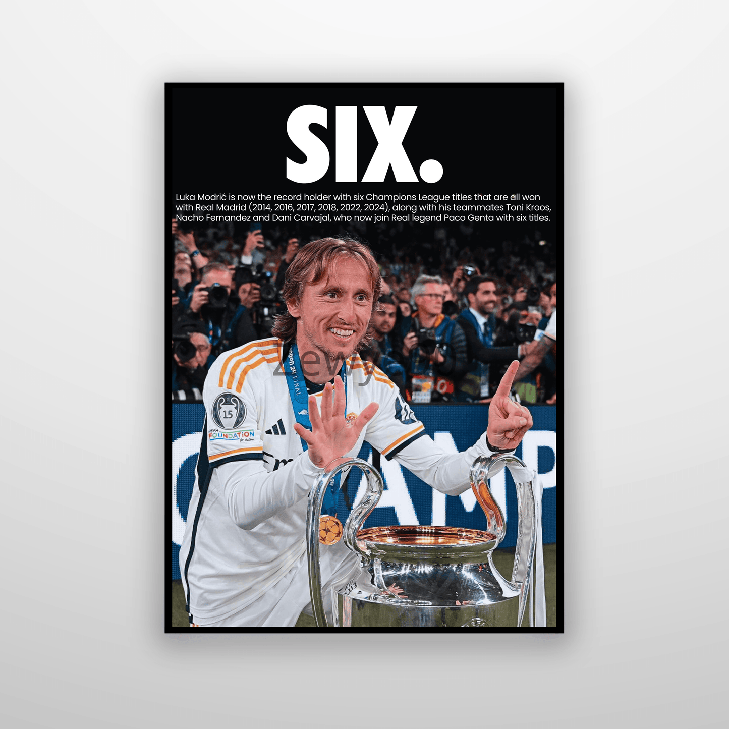 Luka Modrić: SIX.