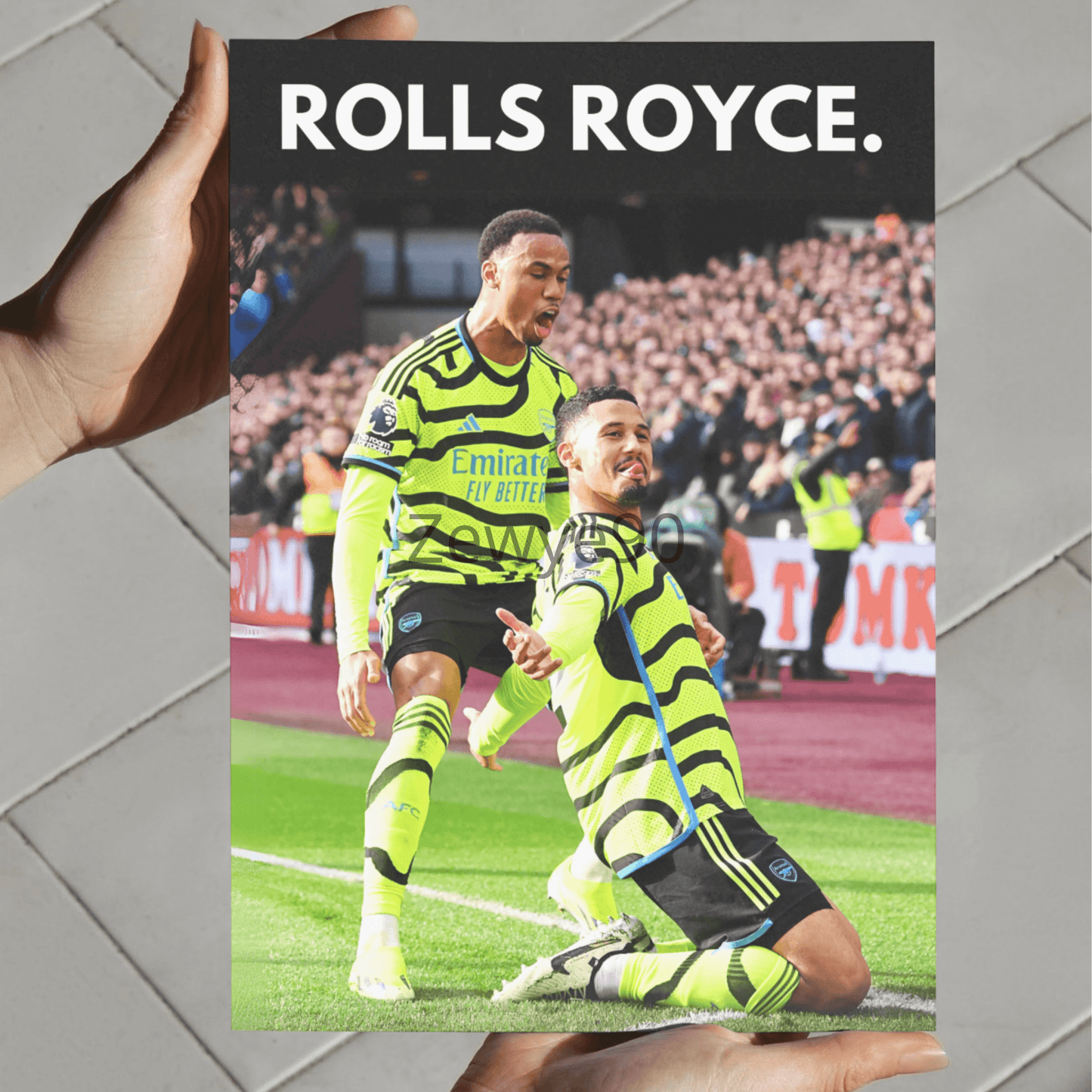 William Saliba: Rolls Royce.