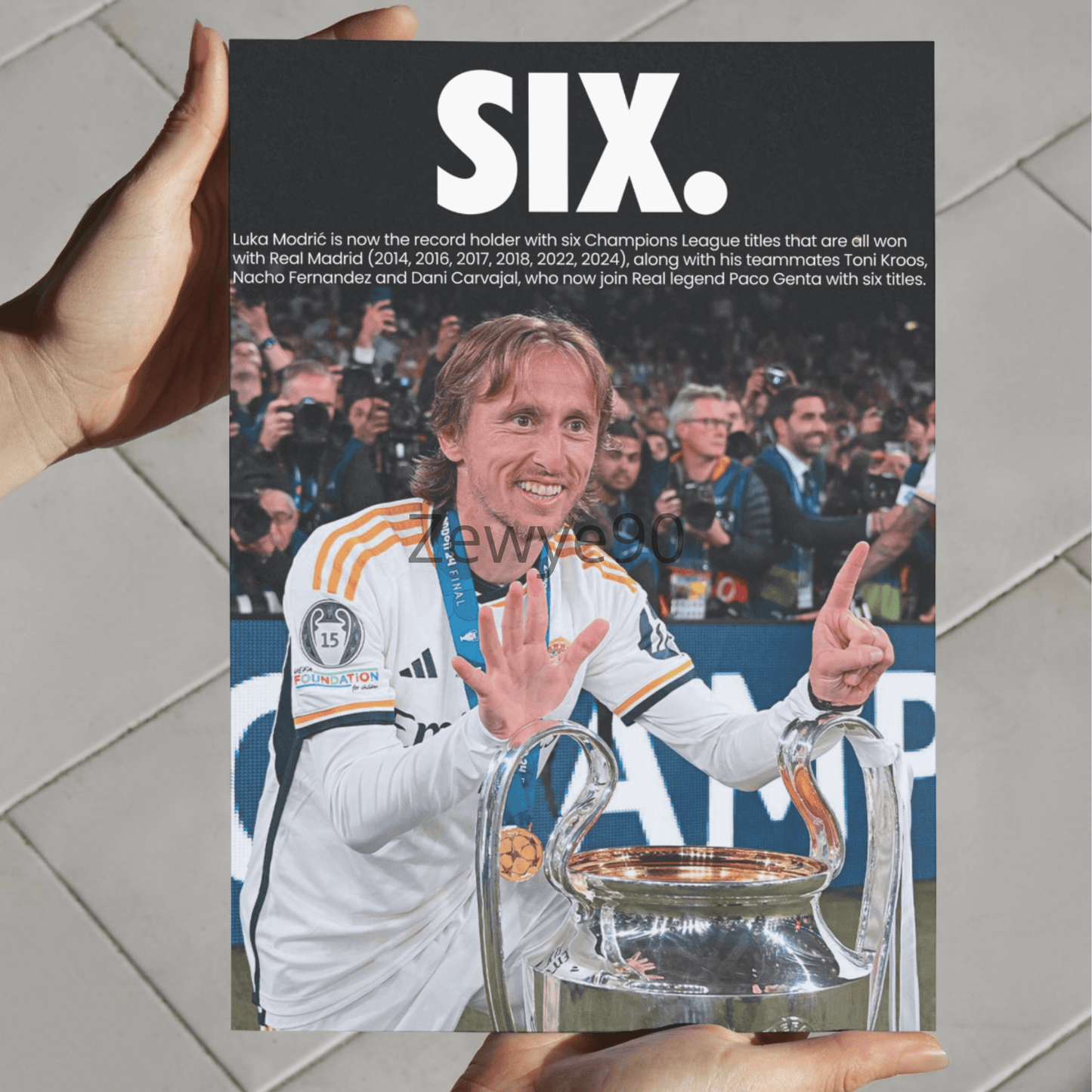 Luka Modrić: SIX.