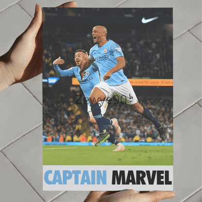 Vincent Kompany: Captain Marvel