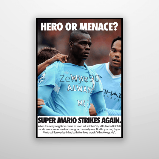 Mario Balotelli: Hero or Menace?