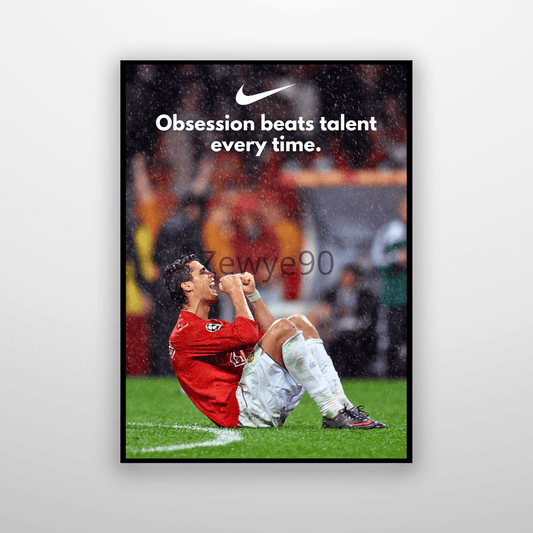 Cristiano Ronaldo: Obsession Beats Talent.