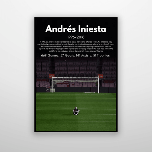 Andrés Iniesta: Camp Nou